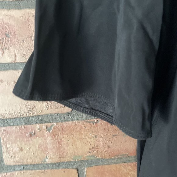 Susan Graver Style Size PL Black Blouse - Picture 4 of 9